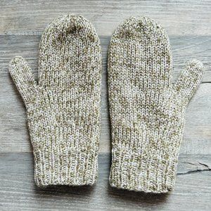 Andes Gifts Handmade Heavy Alpaca Blend Mittens